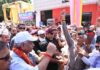 LG Manoj Sinha during padyatra in Kathua on Monday.