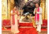 Delhi Chief Minister Rekha Gupta offering prayers at Mata Vaishno Devi Shrine in Katra.