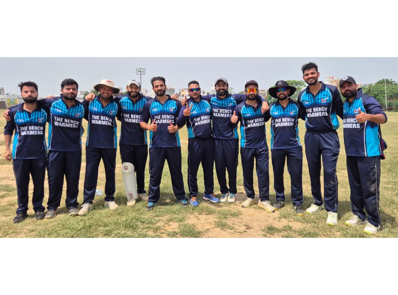 Bench Warmers beat Vintage 11 in cricket match