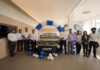 Jatinder Gupta, Chairman of AM Group launching new Verna Facelift in Jammu.