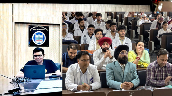 Workshop on ‘Good Clinical Practice’ in GMC Rajouri on Thursday.