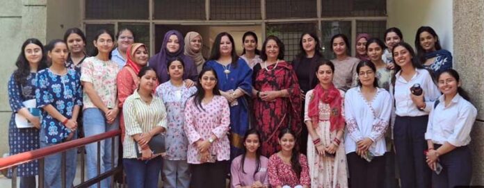 Participants of workshop at the Department of Home Science in JU.