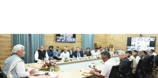 LG chairing J&K Higher Education Council meeting on Friday.