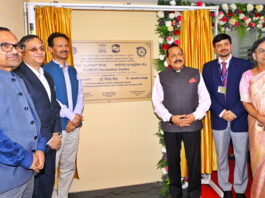 Union Minister Dr Jitendra Singh inaugurating the BioNEST Incubation Centre at “Central Food Technology & Research Institute” , Mysuru, Karnataka.