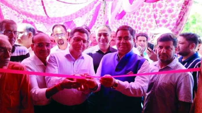 Director FCS&CA and Relief Commissioner starting ration distribution under Special Relief Scheme on Saturday.