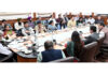 Chief Secretary chairing a meeting on Thursday.