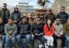 ALTTA leaders addressing a press conference in Leh on Saturday.