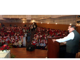 Union Minister Dr Jitendra Singh addressing the valedictory session of the "National Conference on Environmental Sustainability in 21st Century" at Jamia Millia Islamia University, New Delhi on Thursday.