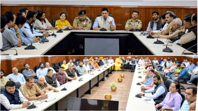 DM Jammu chairing a meeting on Thursday. DM Jammu chairing a meeting on Thursday.