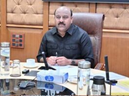 Deputy Chief Minister chairing Sub-Committee meeting at Jammu on Monday.