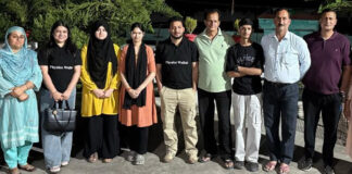 Toppers with PhysicsWallah team.