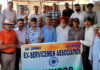 Members of Ex-Servicemen Welfare Association meeting at Akhnoor.