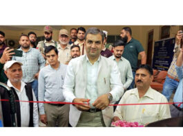 DC Ramban inaugurating Mobile Passport Van Service Camp on Tuesday.