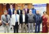 Stakeholders, experts and representatives from NIEPA posing for a group photograph during a two day meeting in Srinagar.