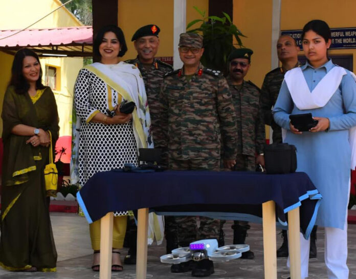 Army School Kalidhar gets new tech lab.