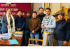 A delegation of PDC employees led by Ex-MP JT Namgyal during meeting with Chief Secy, Ladakh Ashish Kundra at Leh.