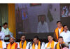DyCM Eknath Shinde and others during an inaugural ceremony on Tuesday.