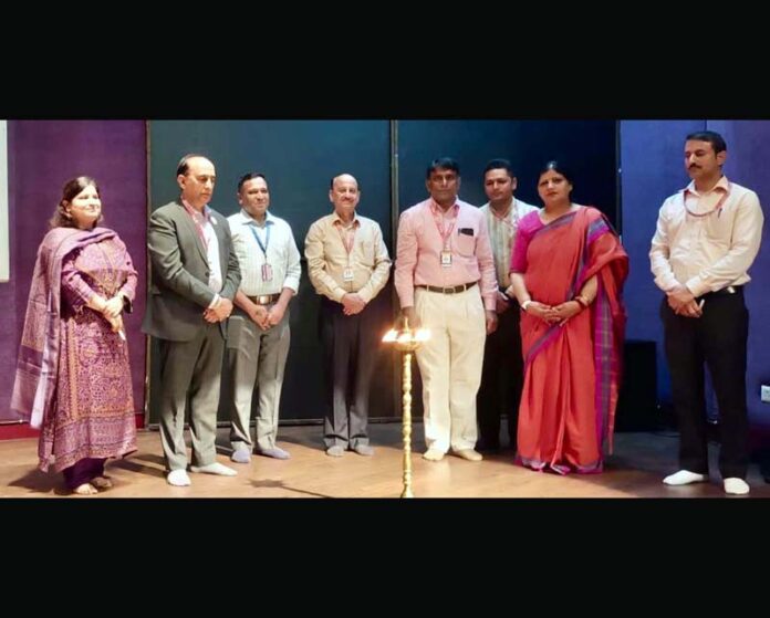 Guests and experts during inaugural of CME-cum-workshop on bone marrow examination at SMVD Narayana Hospital on Thursday.