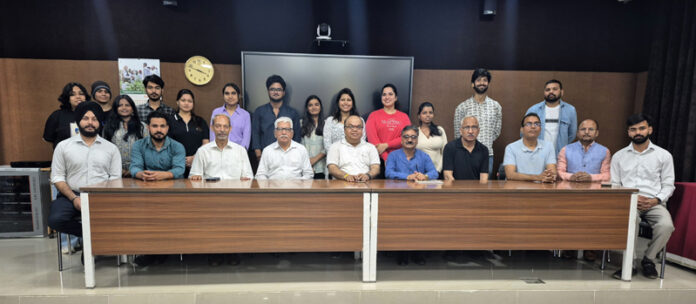 Students and staff of IIMC Jammu during Paryavaran Pathshala. Students and staff of IIMC Jammu during Paryavaran Pathshala.