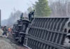 Train derails in Russia's Belgorod region, possibly due to blast: Governor