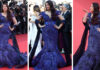 Aishwarya Rai Bachchan Arrives At Cannes, Walks Red Carpet In Blue Gown From Amit Aggarwal