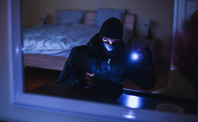 Burgled