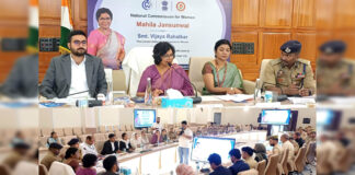 Chairperson National Commission For Women Holds Mahila Jan Sunwai In Srinagar; Stresses Prompt Redressal Of Women’s Grievances