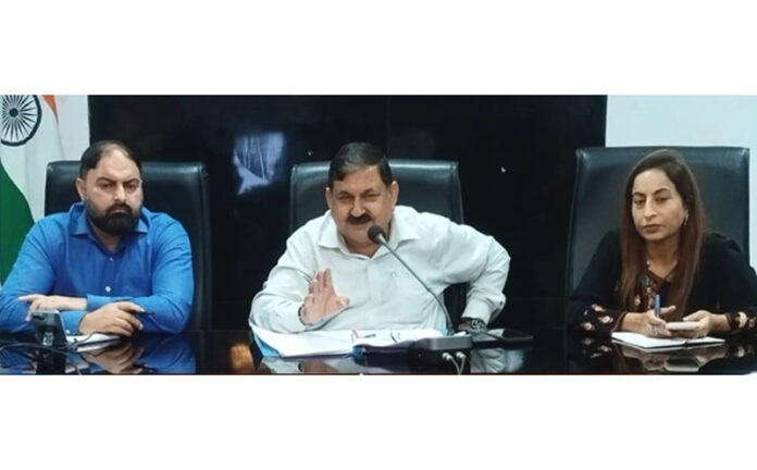 DC reviews Solid, Liquid Waste Management status in Poonch