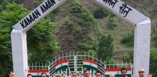 Dy CM Surinder Choudhary Visits Kaman Post, NHPC Power Project In Uri