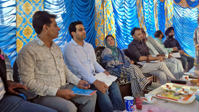Director RDD Jammu visits vibrant villages Namblan, Chitti Bakri ...
