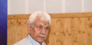 LG Sinha Interacts With NCC Cadets At Special National Integration Camp
