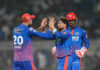 Delhi Capitals players celebrating after defeating KKR in IPL match in Kolkata on Sunday.