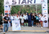 Dignitary inaugurating Patnitop Marathon on Sunday.