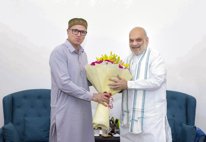 Amit Shah meets Omar Abdullah