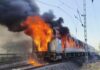 Fire Breaks Out In Coach Of Delhi-Bound Rajdhani Express In MP’s Ratlam; No Casualties