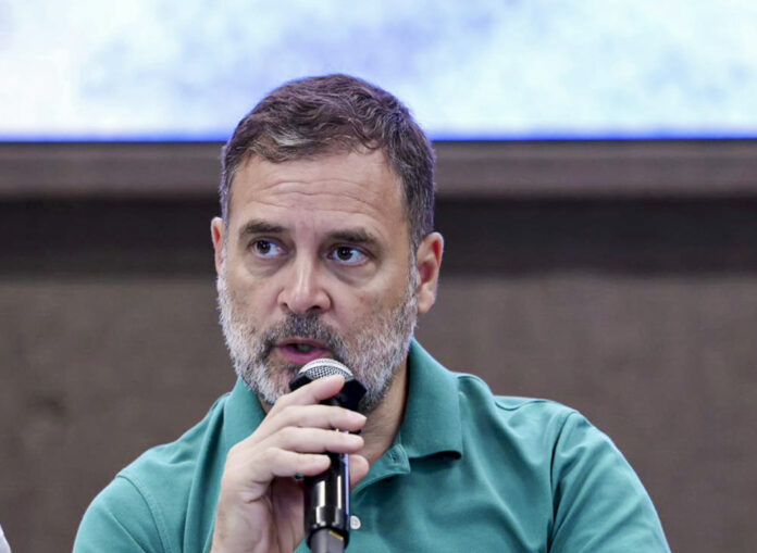 LoP Gandhi addresses National Advisory Council meeting