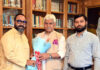 Faheem Reshi, Chairman Shahr-e-Khaas meeting LG on Sunday.
