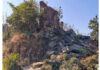 Ruins of historical temple at village Baili in Udhampur district.