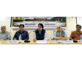 MD JPDCL and others on dais during interaction organized by IIPA.