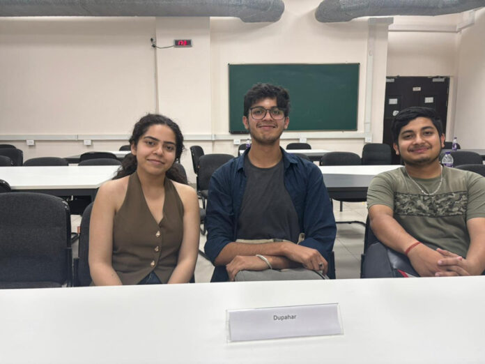 JU students who developed indigenous GIS Software ‘TerraGIS’.