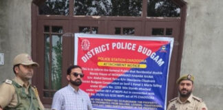 Budgam Police Attaches Properties Worth ₹80 Lakhs Of Drug Peddlers Under NDPS Act