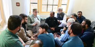 CM Omar Abdullah Meets Family Of Murdered Minor Girl In Budgam