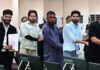 CM Omar Abdullah handing over compassionate appointment letters.