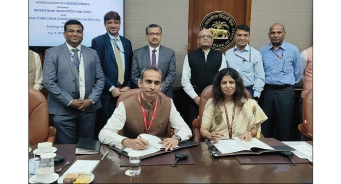 14C and RBIH officials during signing of MoU in New Delhi on Tuesday.