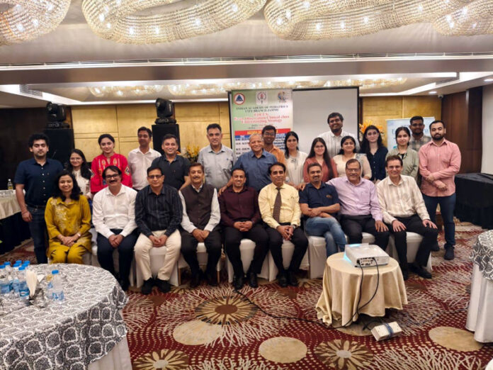 Paediatricians, postgraduate students, and healthcare professionals during workshop by IAP.