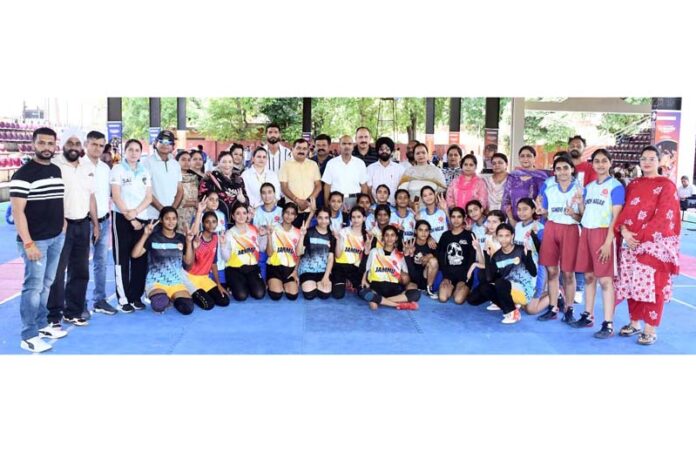 Players posing along with dignitaries during an event. Players posing along with dignitaries during an event.