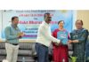 The officials of CVPPL felicitating officials of Directorate of Health Services in Jammu.