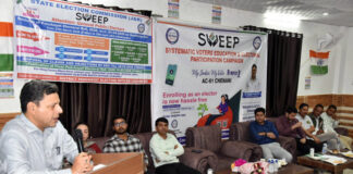CEO during a prog at Chenani on Thursday.