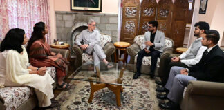 IAS probationers of AGMUT Cadre interacting with CM on Monday.