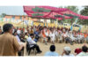 MP Jugal Kishore Sharma addressing a gathering in Kalakote-Sunderbani area on Saturday.